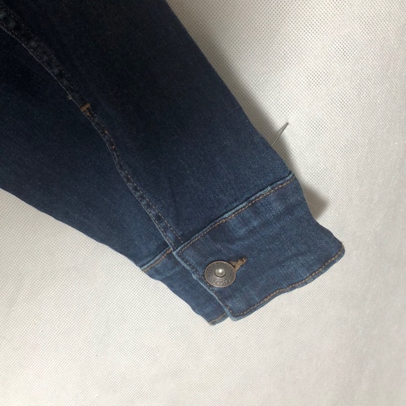 NWT = CHAPS JEANS JACKET, Size 2X . - Picture 7 of 8